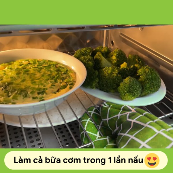 Trứng + Súp Lơ Hấp
